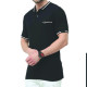 Rare Rabbit Polo Tee with Tipping Tshirt - Black - Male