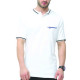 Rare Rabbit Polo Tee with Tipping Tshirt - White - Male